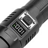 LED Flashlight USB Rechargeable Digital 120000lm High Luminous Flux Ultra