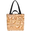 VOID Egypt Hiroglyphic Antique Shopping Bag 33 x 33 x