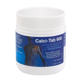 Calci-Tab 600mg Tab X 120