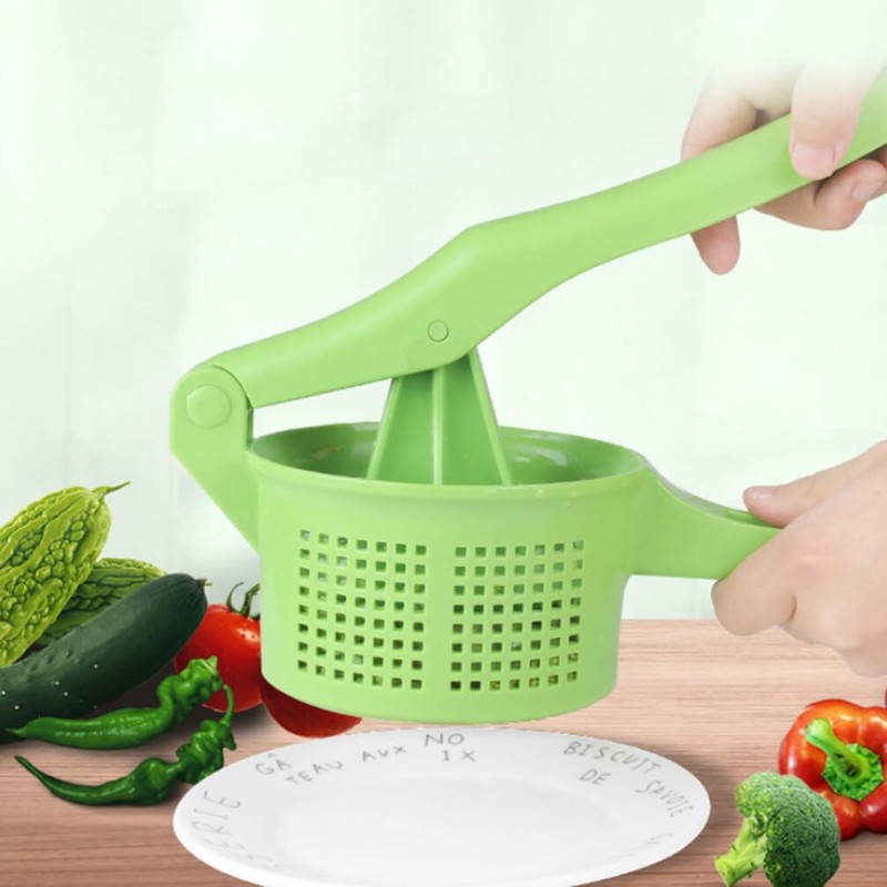 Operitacx 1pc Manual Potato Presser Handheld Masher for Easy Potatoes