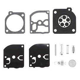 uxcell Carburetor Rebuild Kit Gasket Diaphragm RB-39 for McCulloch Eager Beaver 2010 2014 2016 2116 2118 2316 3210 35cc 32cc Chainsaw Engines Carb 2pcs