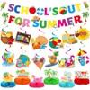 School's Out for Summer Decorations Include Summer Theme Banner Hanging