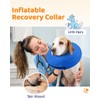 Supet Inflatable Dog Cone Collar Alternative After Surgery, Dog Neck