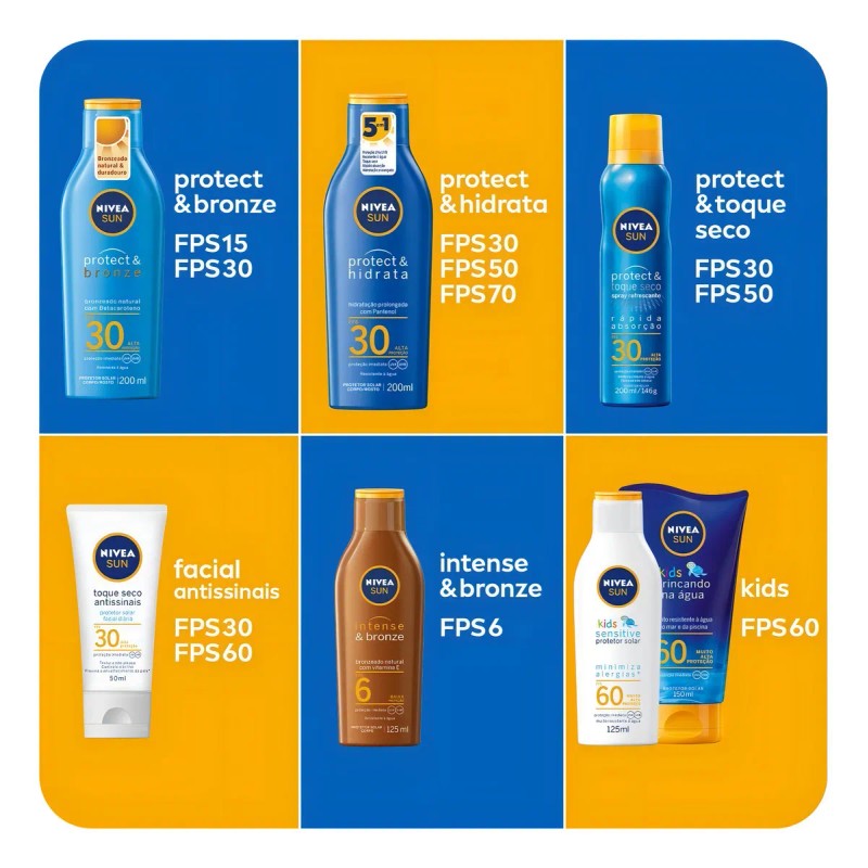 Protector Solar Hidratante Fps50 200 Nivea