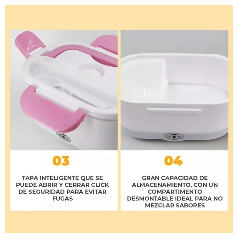 EG Lonchera Portátil Eléctrica Con Calefacción De Alimentos