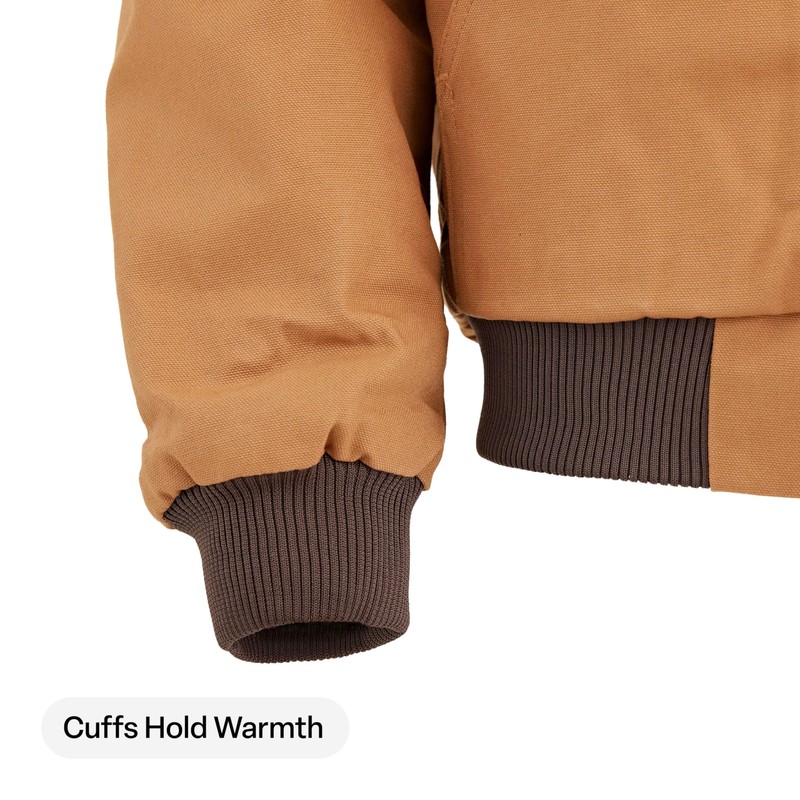 Berne Men's Heritage Duck Hooded Active Work Jacket, 6X-Large Tall,