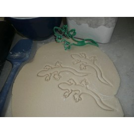 AJT AMPHIBIANS AND REPTILES ANIMAL THEME SET OF 5 COOKIE CUTTERS MADE IN USA PR9048