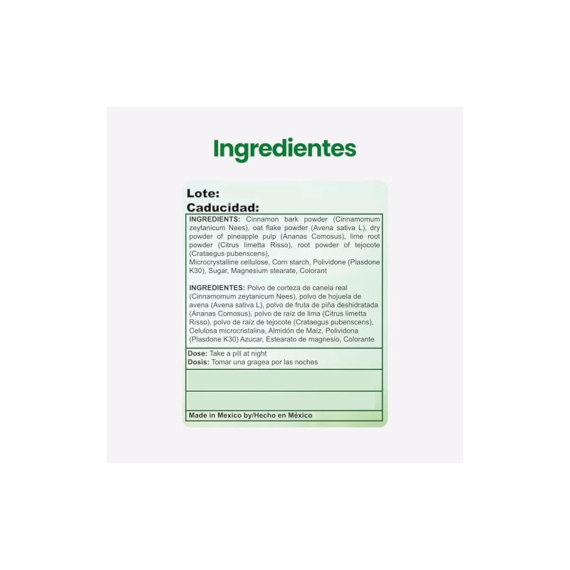 NAPAS | Suplemento Alimenticio de Origen Natural | Apoyo al