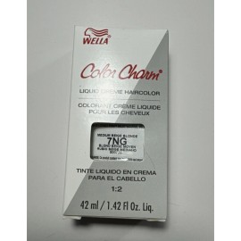 Wella NEW WELLA Color Charm HairColor Medium Beige Blond Bundle of 5 (7NG)