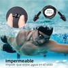Tapones Oidos para Natación,Tapón Auditivo con Cable, Reutilizables