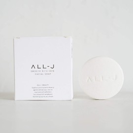 ALL-J Smooth Rich Skin Facial Soap, 2.1 oz (60 g), Blackheads, Pore Care