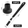 4 Cane Foot Pads, 1 Cane Hand Rope, Replacement Foot