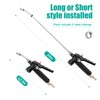 Universal Sprayer Wand, 29 Inches, Stainless Steel, Shut Off Valve