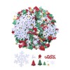 Christmas Confetti Glitter Christmas Tress Snowflake Star Metallic Sequins Table