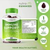 Immune Support Gummies - Elderberry Extract (4500mg Equivalent), Vitamin D