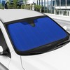 Motor Trend Front Windshield Sun Shade - Jumbo Accordion Folding