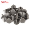 X AUTOHAUX 30 Pieces Car Grey Bolt Rivets Trim Clips