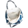 Back From Bali Womens Denim Patchwork Pocket Tote Bag Classic