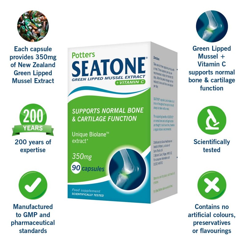 Seatone Unique Biolane Active Extract, 90 Capsules