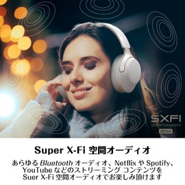 Creative Zen Hybrid SXFI Gray Spatial Audio Low Latency Mode with Hybrid ANC HS-ZHBSFI-GY