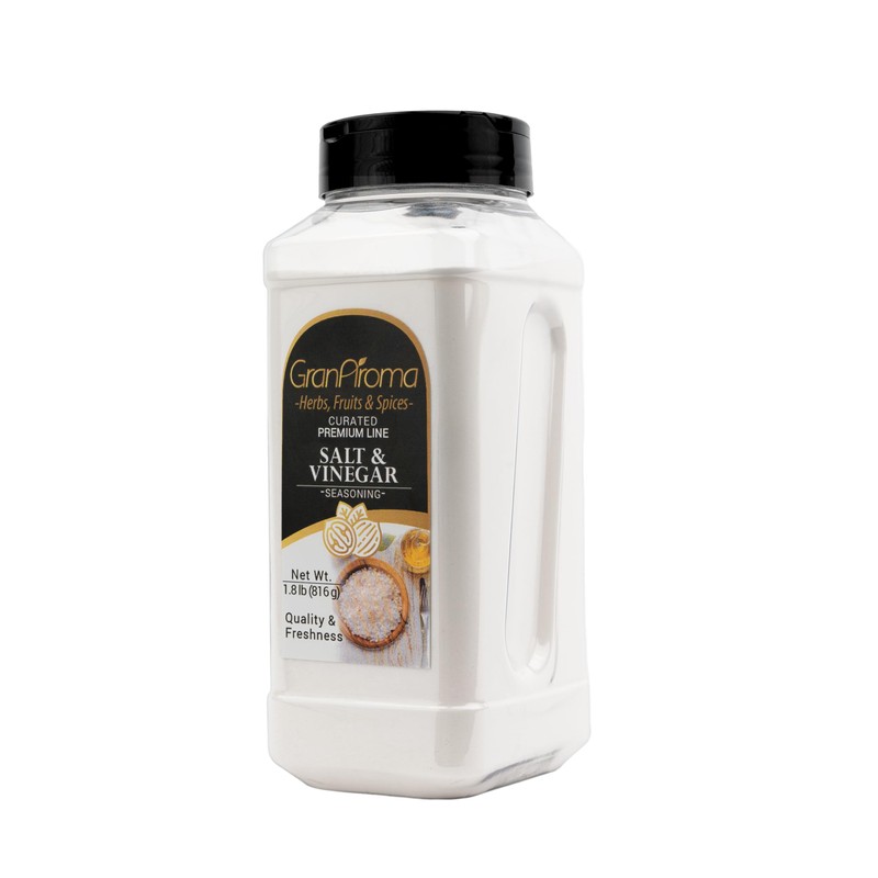 GranAroma Salt & Vinegar Seasoning, Savory Tangy Taste, Ideal for