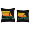 Climbing is Life Outdoor Speed Sport Free Alpine Climbing Throw