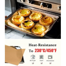 300PCS Parchment Paper Sheets, 12x12 In Non-Stick Precut Baking Parchment, Grease Proof & Non-stick Cookie Sheets for baking, Unbleached Parchment Sheets for Grilling, Air Fryer, Steaming