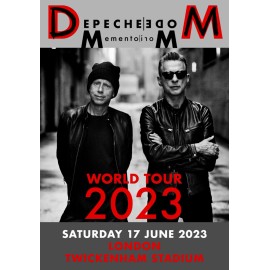 Home Decor DEPECHE MODE MEMENTO MORI 2023 FRENCH TOUR Poster,, No Framed - 24x36