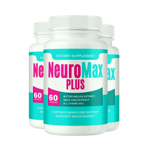 Neuromax 3-Pack Neuromax Plus Capsules - Neuromax for Brain &