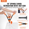 VEVOR 16" Rivet Nut Tool, Labor-Saving Rivnut Tool Kit with