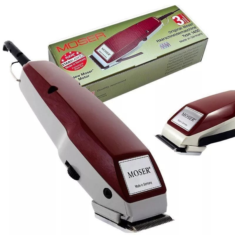 Moser 1400 Hair Clipper 220V Corded Professional Barber Classic Brand