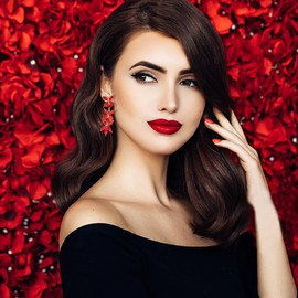 Red Rhinestone Dangle Earrings Cute Marquise Crystal Cluster Drop Earrings for Women Wedding Prom Costume