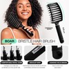 Hommtina 4Pcs Vented Brush Set for Thick/Wet/Dry/Wavy/Curly/Oil/Long Hair - Afro