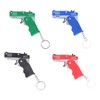 4pcs Rubber Band Launcher Toy Foldable Mini Portable Metal Rubber