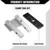 Hihaha 7.3L Injector Rebuild Kit with Vice Clamp, Special Tools,