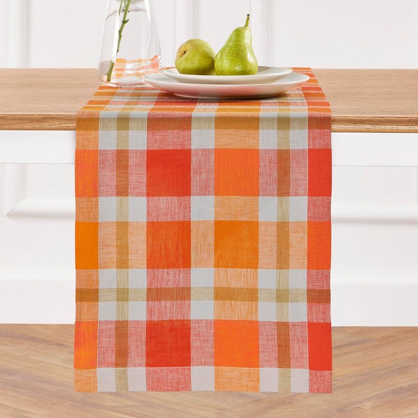 Solino Home Linen Fall Table Runner 48 inch - 100%