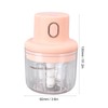Mini Garlic Chopper Space Saving Small Size Clean Easily Simple