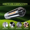Window Breaker Seatbelt Cutter, Emergency 2‑in‑1 Car Escape Keychain Tool,