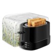 NETILGEN Toaster Cover Fits Most Standard 4 Slice Toasters, Dust