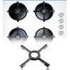SPARE FACTOR - Universal Moka Trivet Stand with Ceramic Pan