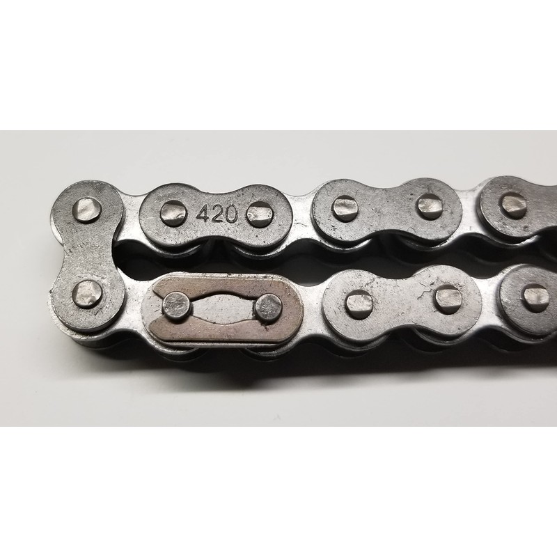CK196 KT196 Gokart Drive Chain and Jackshaft Chain #420 x