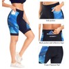 Womens Bike Shorts 4D Gel Pading Cycling Spinning Biker Bicycle