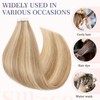 20 + 40 Pieces Real Hair Tape Extensions