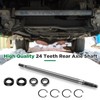 Gisafai Golf Cart Rear Axle Shaft with Bearing Seal Kit