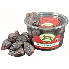 Aurora Products Inc. Figs, Black Mission Organic, 11 Ounce Tub (Pack of 6)