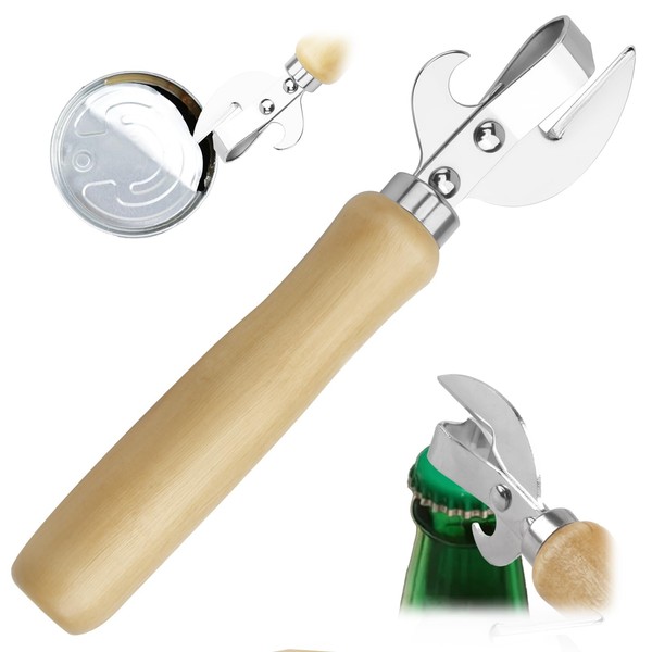 Stainless Steel Side Cut Can Opener Manual Tin Opener and
