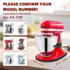 Compatible with Kitchen Aid Mixer Slider for 4.5-5 QT Stand