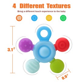 Collares masticables para niños sensoriales, juguetes masticables de silicona Seeway para niños con TDAH, autismo, ansiedad, motor oral, reducir los adultos y los niños masticando inquietos