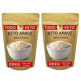 Arroz Keto de Konjac Shirataki Low Carb (2 Piezas)