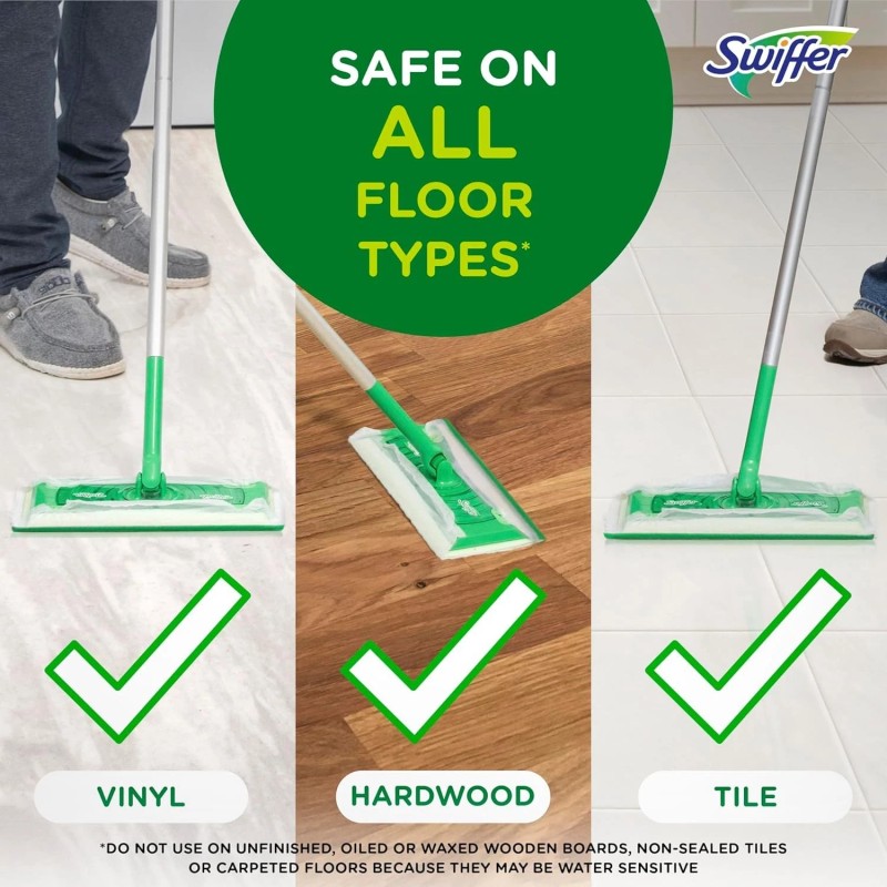 Swiffer Sweeper Wet Mopping Pad Refills for Floor Mop with